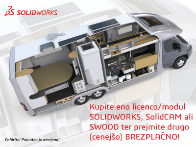 Promocijska ponudba SolidWorks, SolidCAM in SWOOD