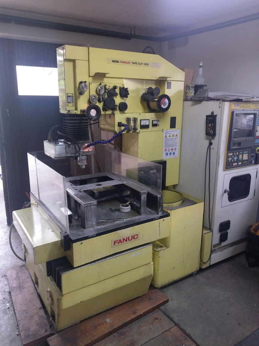 CNC Žična erozija Fanuc TAPE CUT W2, letnik 1991