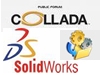 SolidWorks podpira izvoz v Collada format