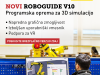 Zmogljivejše simulacije in izboljšan uporabniški vmesnik - FANUC ROBOGUIDE v10